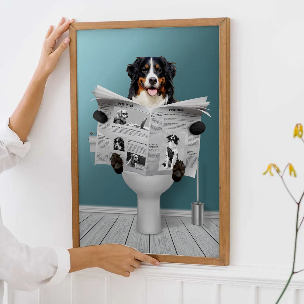 Custom Photo Important meeting Dog Lovers - Personalized Canvas Prints - Gift for Dog Lovers, Cat Lovers, Pet Lovers