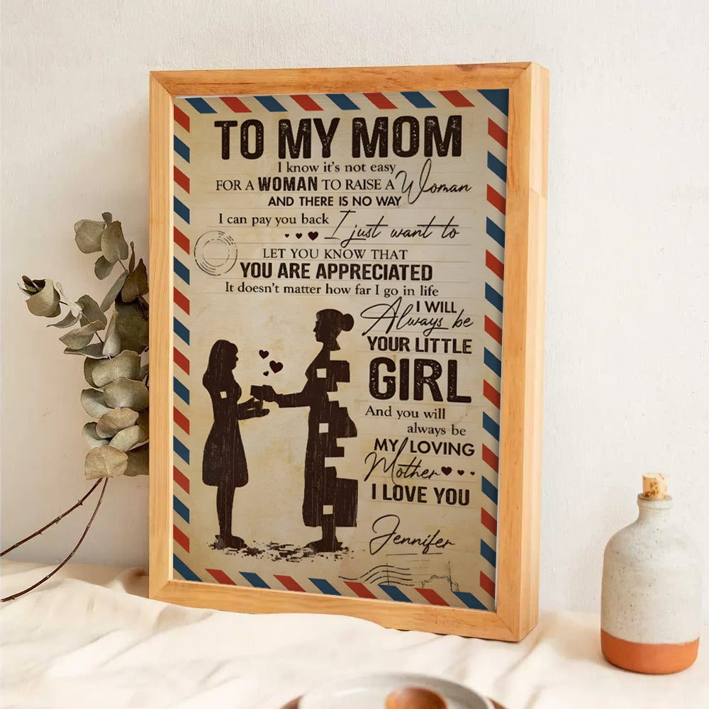 To My Beloved Mom & Dad - Personalized Canvas Prints - Gift For Mom & Dad, Mother's Day, Father's Day