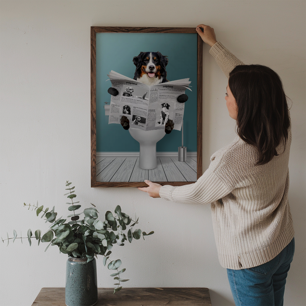 Custom Photo Important meeting Dog Lovers - Personalized Canvas Prints - Gift for Dog Lovers, Cat Lovers, Pet Lovers