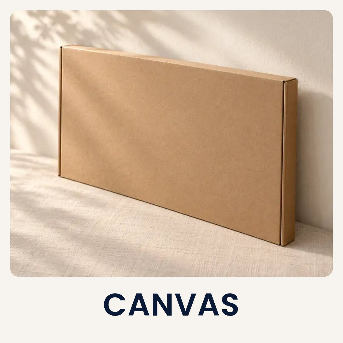 Damage-Proof Packaging — Canvas: sturdy cardboard box