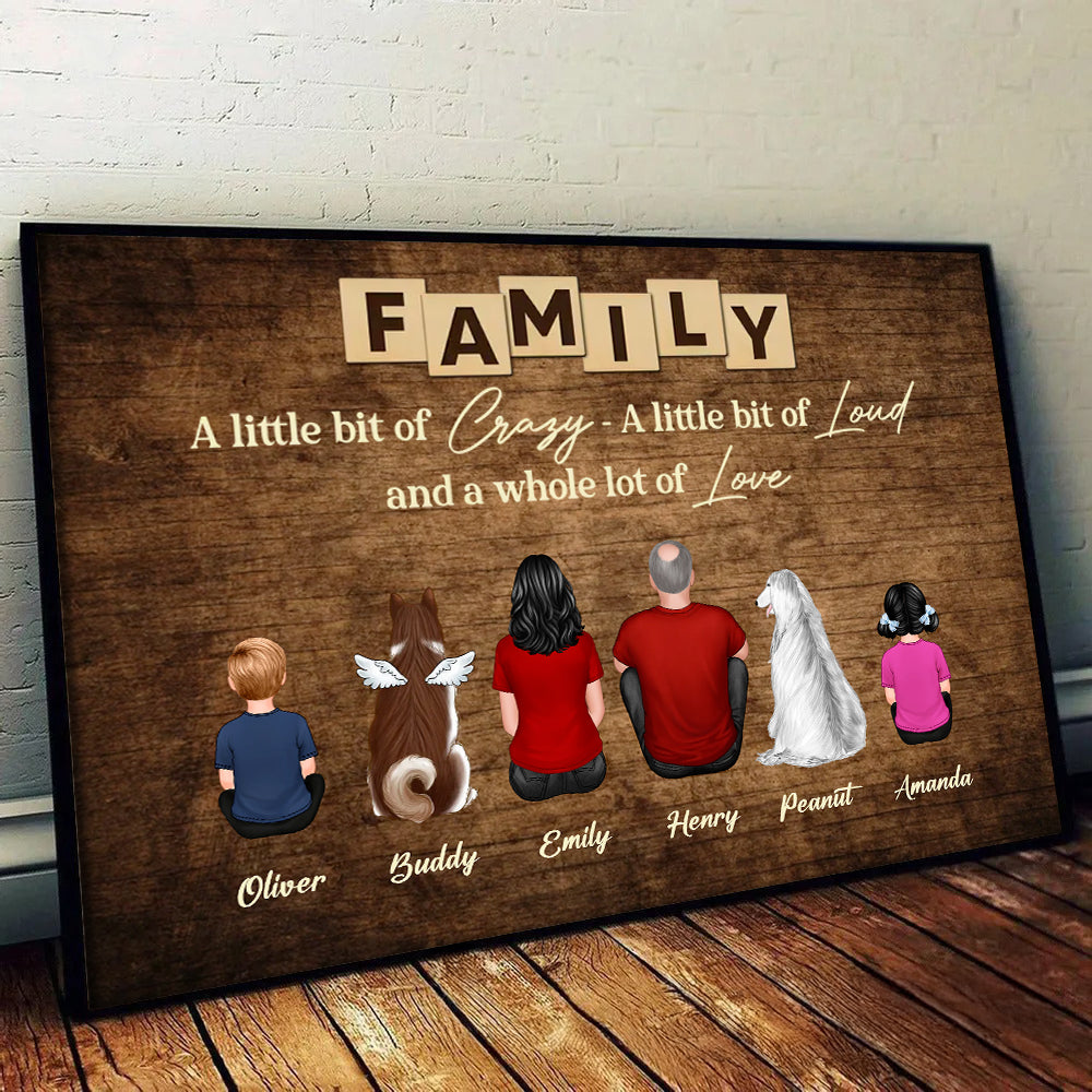 Brothers & Sisters Forever - Personalized Canvas - Gift For Family Members, Siblings, Brothers & Sisters