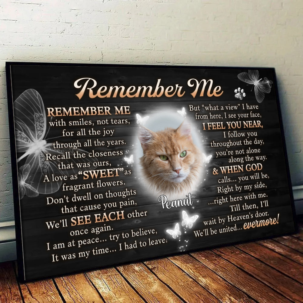 Custom Photo You Will Be Right By My Side - Personalized Canvas - Memorial Gift For Dog Lovers, Cat Lovers, Pet Lovers