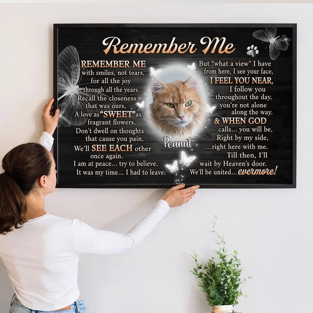Custom Photo You Will Be Right By My Side - Personalized Canvas - Memorial Gift For Dog Lovers, Cat Lovers, Pet Lovers