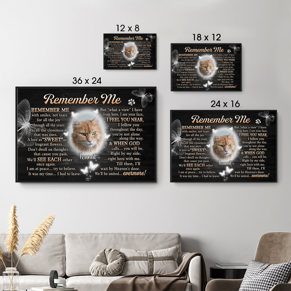 Custom Photo You Will Be Right By My Side - Personalized Canvas - Memorial Gift For Dog Lovers, Cat Lovers, Pet Lovers